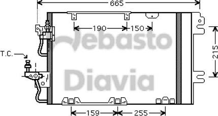 Webasto 82D0226207MA - Конденсатор, кондиціонер avtolavka.club