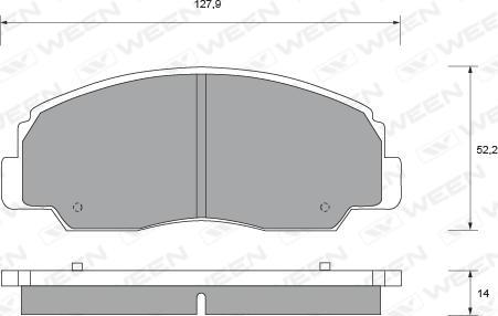 Spidan 30980 - Гальмівні колодки, дискові гальма avtolavka.club