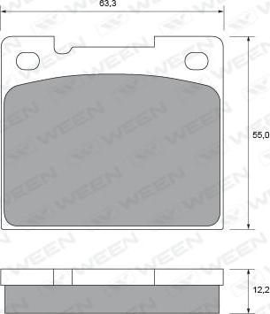 Valeo 670338 - Гальмівні колодки, дискові гальма avtolavka.club