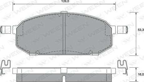 Magneti Marelli 363916061041 - Гальмівні колодки, дискові гальма avtolavka.club