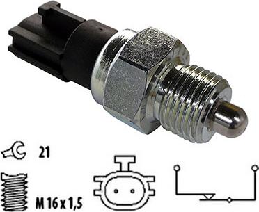 WE PARTS 461640042 - Датчик, контактний перемикач, фара заднього ходу avtolavka.club