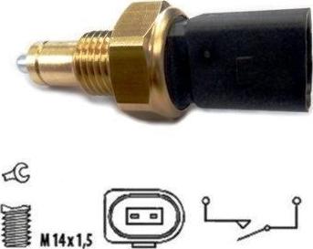 WE PARTS 461640007 - Датчик, контактний перемикач, фара заднього ходу avtolavka.club