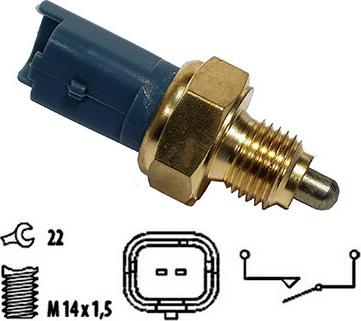 WE PARTS 461640011 - Датчик, контактний перемикач, фара заднього ходу avtolavka.club