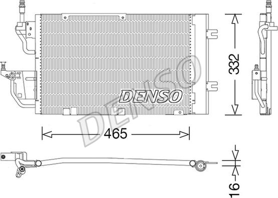 Wilmink Group WG1917332 - Конденсатор, кондиціонер avtolavka.club