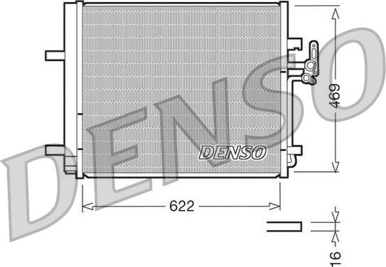 Wilmink Group WG1917227 - Конденсатор, кондиціонер avtolavka.club