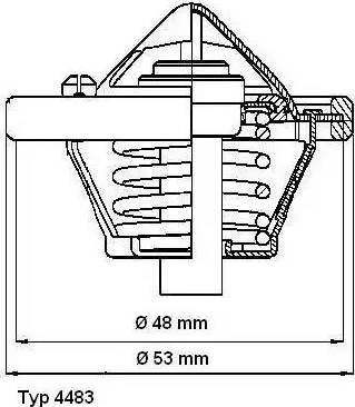 Wilmink Group WG1091751 - Термостат, охолоджуюча рідина avtolavka.club