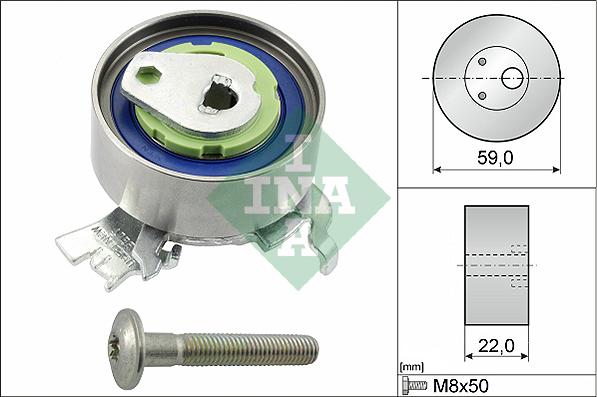 Wilmink Group WG1097458 - Натяжна ролик, ремінь ГРМ avtolavka.club