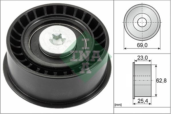 Wilmink Group WG1097468 - Паразитний / Провідний ролик, зубчастий ремінь avtolavka.club