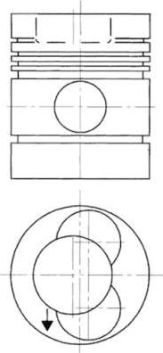 Wilmink Group WG1021954 - Ремонтний комплект, поршень / гільза циліндра avtolavka.club