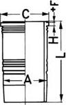 Wilmink Group WG1021640 - Гільза циліндра avtolavka.club