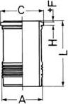 Wilmink Group WG1021726 - Гільза циліндра avtolavka.club