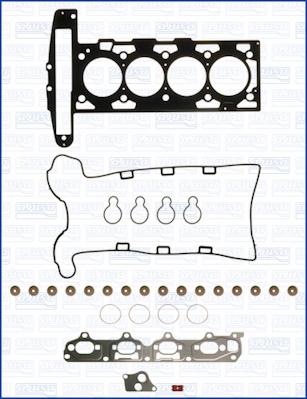 Wilmink Group WG1167493 - Комплект прокладок, головка циліндра avtolavka.club