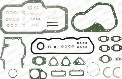 Wilmink Group WG1180531 - Комплект прокладок, двигун avtolavka.club