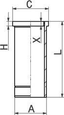 Wilmink Group WG1889032 - Гільза циліндра avtolavka.club