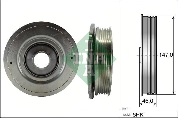 Wilmink Group WG1254409 - Ремінний шків, колінчастий вал avtolavka.club