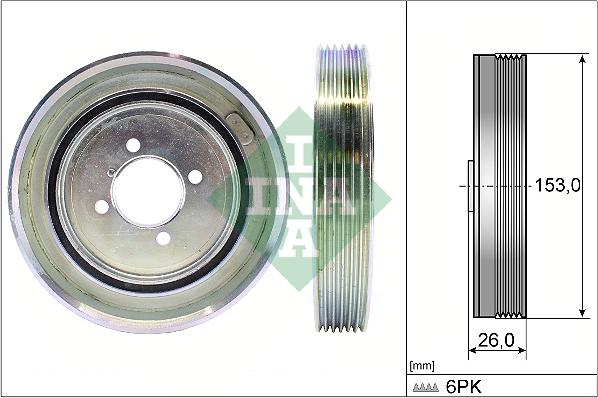 Wilmink Group WG1254368 - Ремінний шків, колінчастий вал avtolavka.club