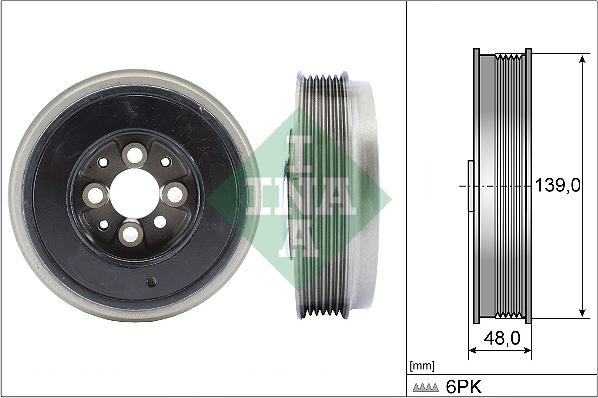 Wilmink Group WG1254388 - Ремінний шків, колінчастий вал avtolavka.club