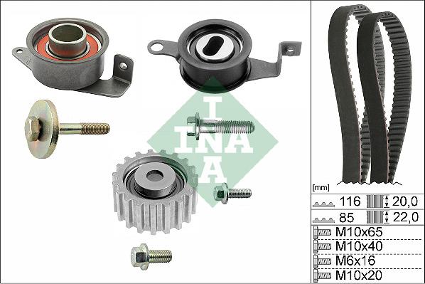 Wilmink Group WG1251113 - Комплект ременя ГРМ avtolavka.club