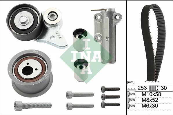 Wilmink Group WG1251819 - Комплект ременя ГРМ avtolavka.club