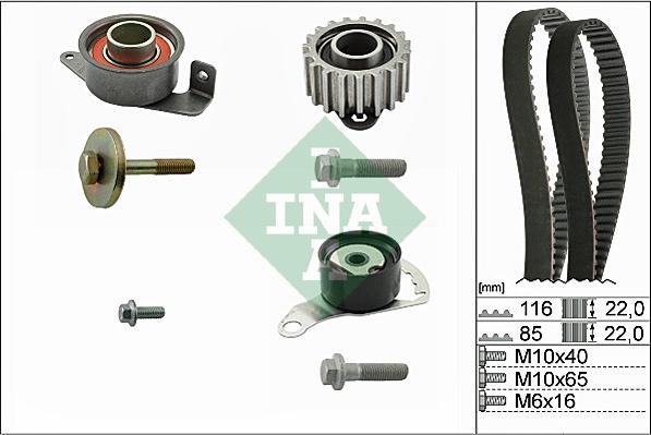 Wilmink Group WG1251281 - Комплект ременя ГРМ avtolavka.club