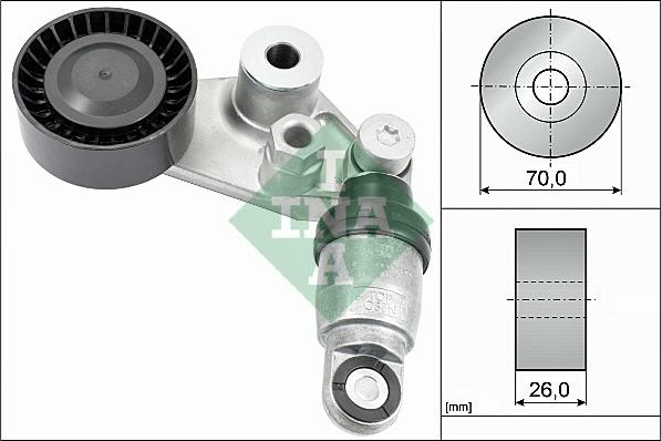 Wilmink Group WG1253478 - Натягувач ременя, клинові зуб. avtolavka.club