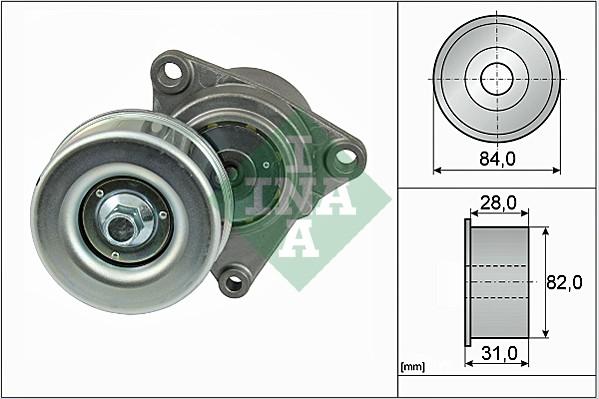 Wilmink Group WG1253516 - Натягувач ременя, клинові зуб. avtolavka.club