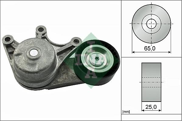 Wilmink Group WG1253583 - Натягувач ременя, клинові зуб. avtolavka.club