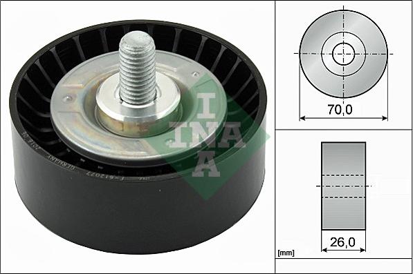 Wilmink Group WG1253014 - Паразитний / провідний ролик, поліклиновий ремінь avtolavka.club