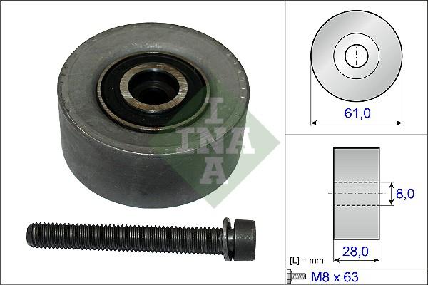 Wilmink Group WG1253011 - Паразитний / Провідний ролик, зубчастий ремінь avtolavka.club