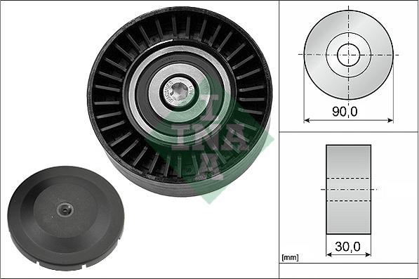 Wilmink Group WG1253035 - Паразитний / провідний ролик, поліклиновий ремінь avtolavka.club