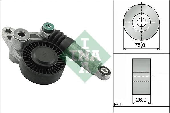 Wilmink Group WG1253344 - Натягувач ременя, клинові зуб. avtolavka.club