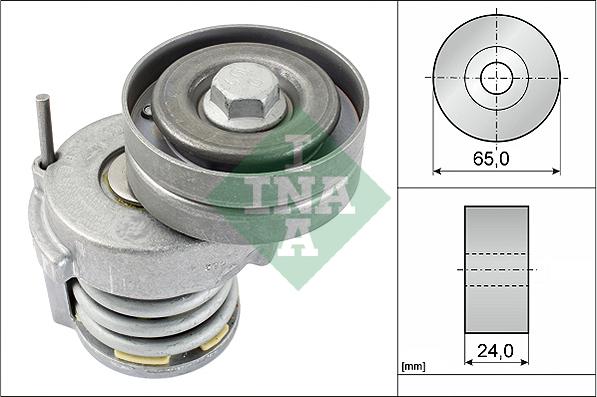 Wilmink Group WG1253312 - Натягувач ременя, клинові зуб. avtolavka.club