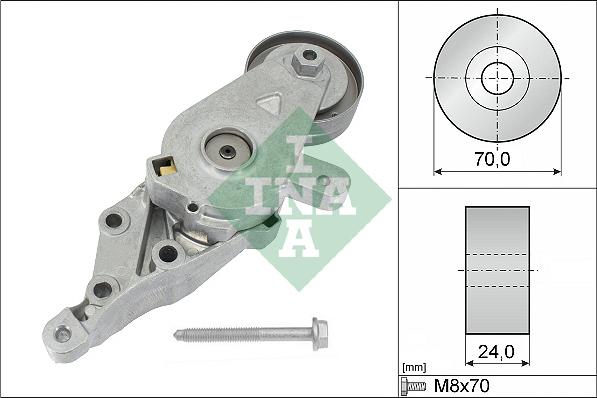 Wilmink Group WG1253385 - Натягувач ременя, клинові зуб. avtolavka.club