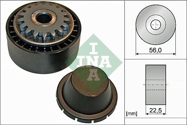 Wilmink Group WG1252651 - Паразитний / провідний ролик, поліклиновий ремінь avtolavka.club