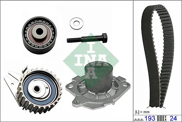 Wilmink Group WG1252048 - Водяний насос + комплект зубчатого ременя avtolavka.club