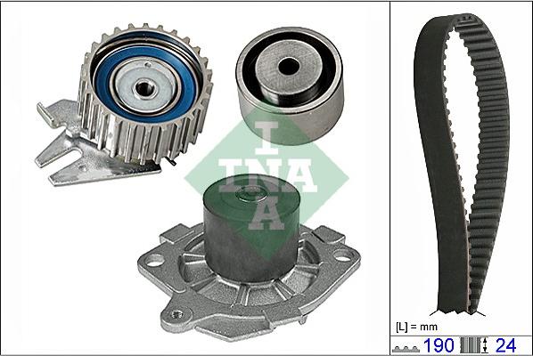 Wilmink Group WG1252042 - Водяний насос + комплект зубчатого ременя avtolavka.club