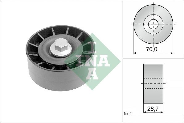 Wilmink Group WG1252840 - Паразитний / провідний ролик, поліклиновий ремінь avtolavka.club