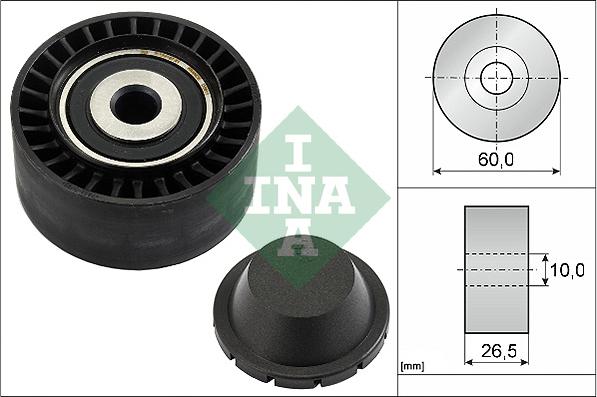 Wilmink Group WG1252888 - Паразитний / провідний ролик, поліклиновий ремінь avtolavka.club