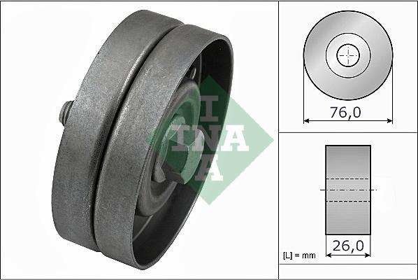 Wilmink Group WG1252883 - Паразитний / провідний ролик, поліклиновий ремінь avtolavka.club