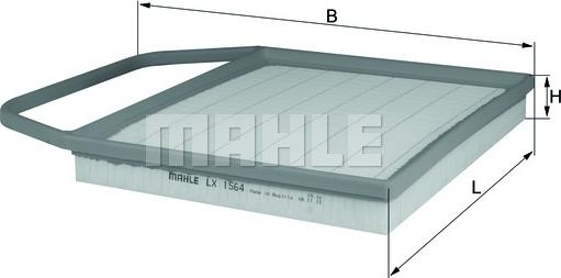 Wilmink Group WG1215941 - Повітряний фільтр avtolavka.club