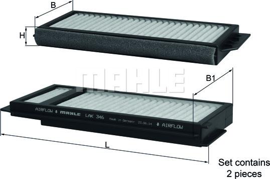 Wilmink Group WG1215641 - Фільтр, повітря у внутрішній простір avtolavka.club