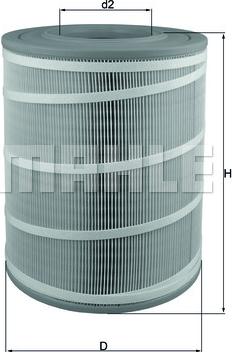 Wilmink Group WG1216466 - Повітряний фільтр avtolavka.club