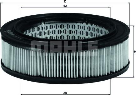 Wilmink Group WG1216304 - Повітряний фільтр avtolavka.club