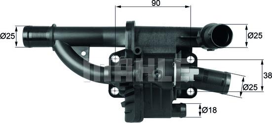 Wilmink Group WG1217531 - Термостат, охолоджуюча рідина avtolavka.club