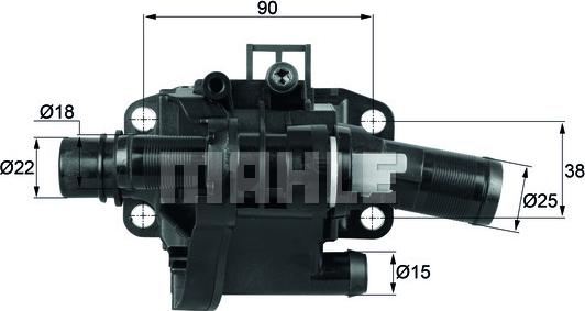 Wilmink Group WG1217532 - Термостат, охолоджуюча рідина avtolavka.club