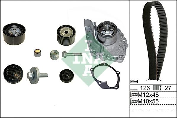 Wilmink Group WG1710084 - Водяний насос + комплект зубчатого ременя avtolavka.club