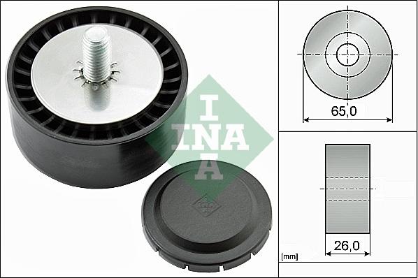 Wilmink Group WG1710144 - Паразитний / провідний ролик, поліклиновий ремінь avtolavka.club