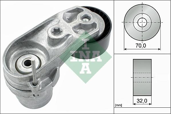 Wilmink Group WG1710167 - Натягувач ременя, клинові зуб. avtolavka.club