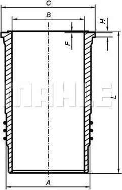 Wilmink Group WG1787847 - Гільза циліндра avtolavka.club