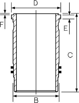 Wilmink Group WG1736232 - Гільза циліндра avtolavka.club